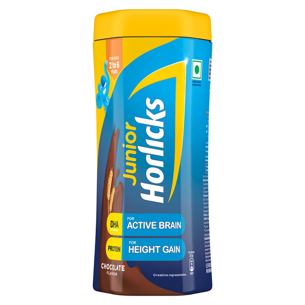HORLICKS JUNIOR CHO 500GM  