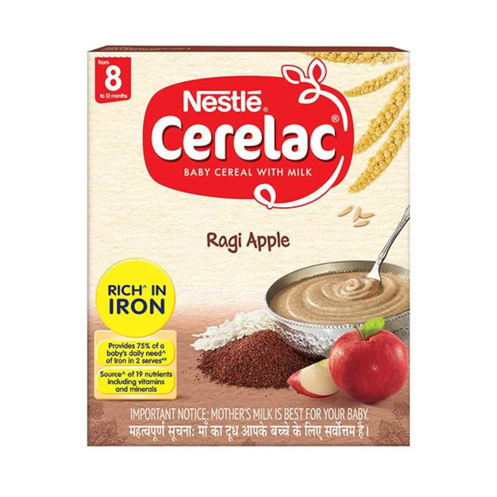 CERELAC - STAGE2 RAGI APPLE 