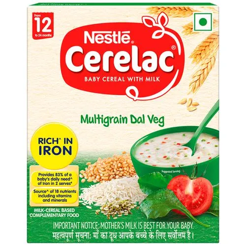 CERELAC - STAGE4 MULTIGRAIN DAL VEG 