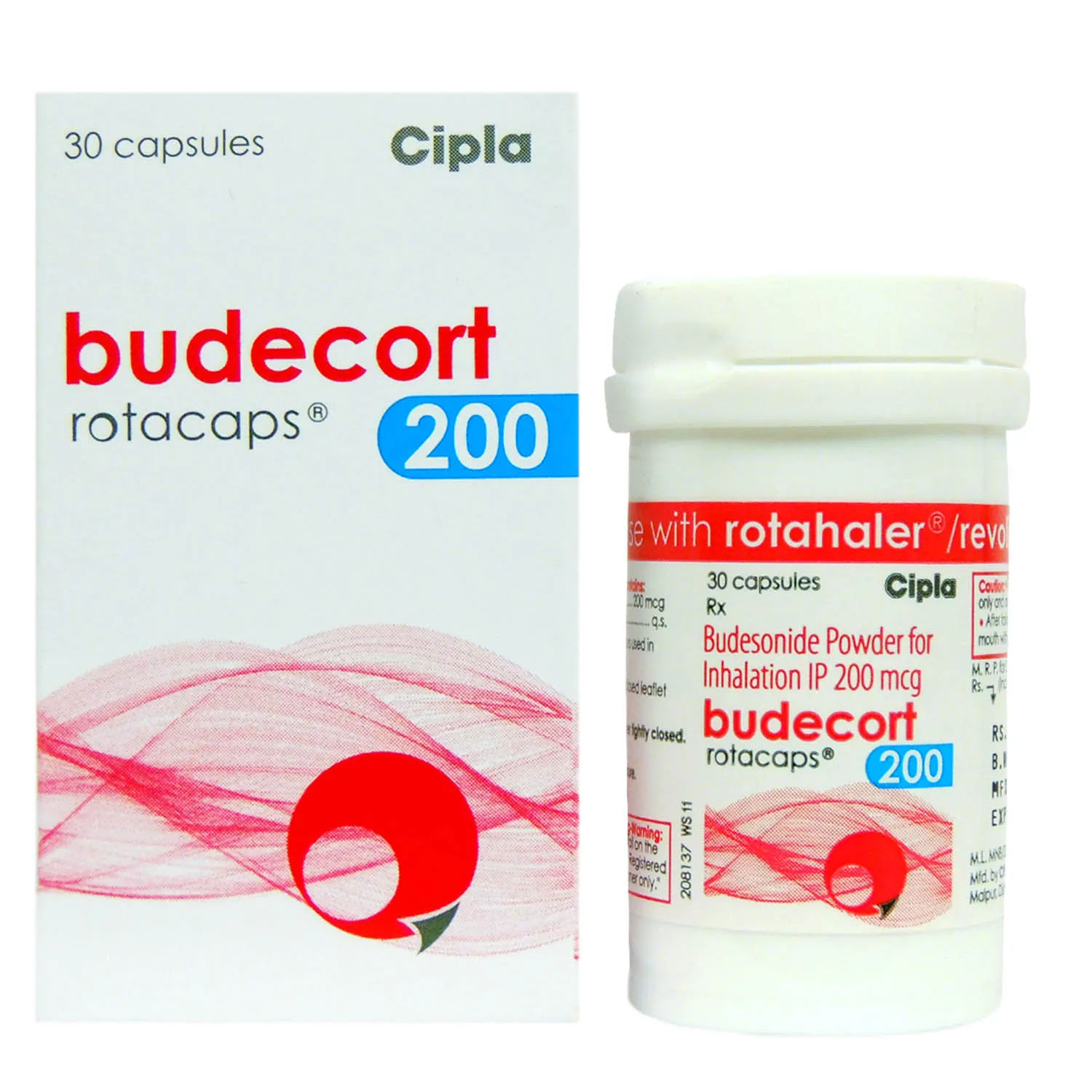BUDECORT 200MG ROTACAPS 
