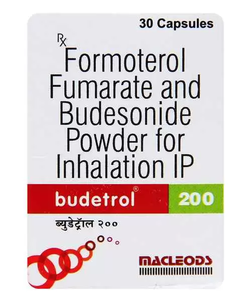 BUDETROL 200M ROTOCAPS 
