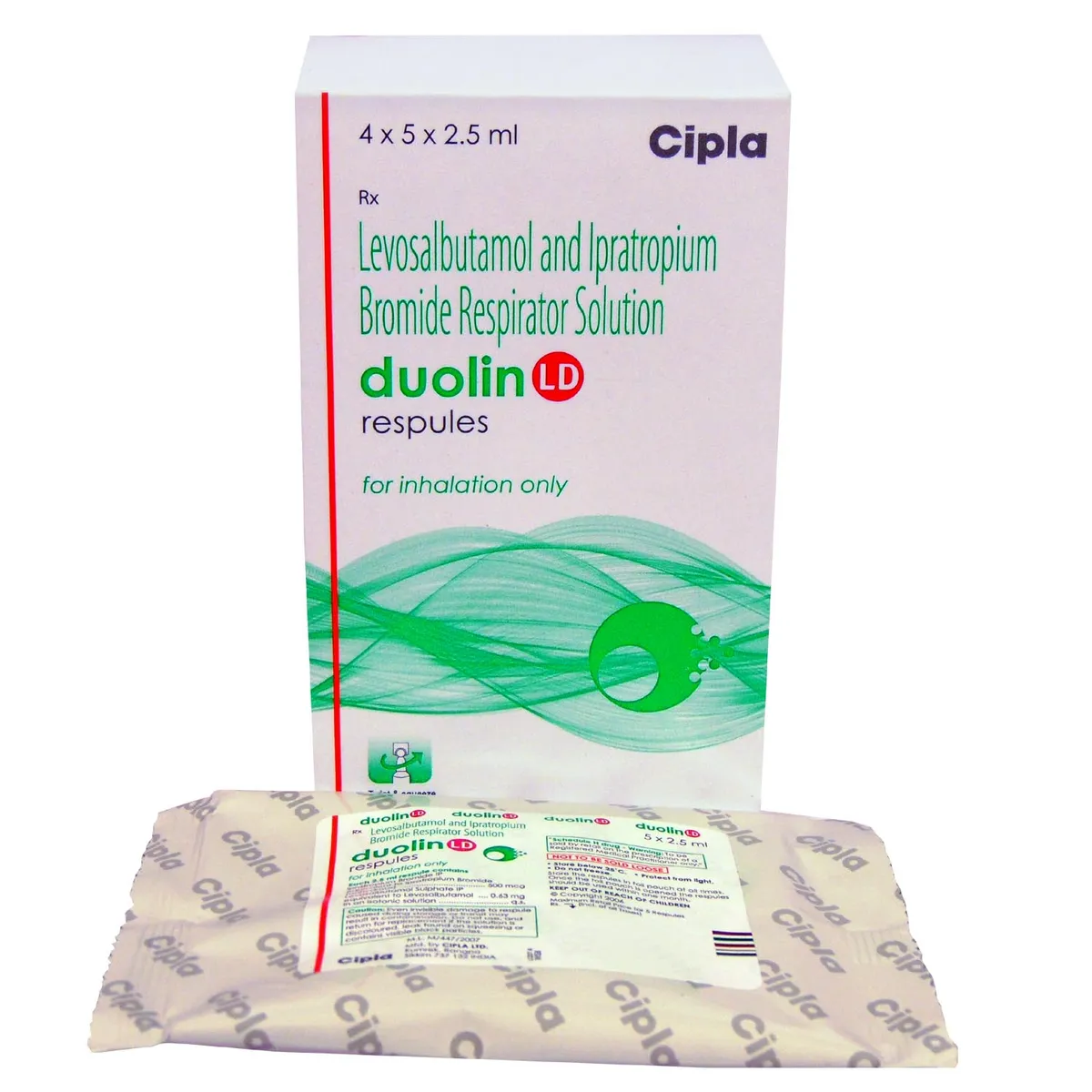 DUOLIN-LD RESPULES 2.5ML