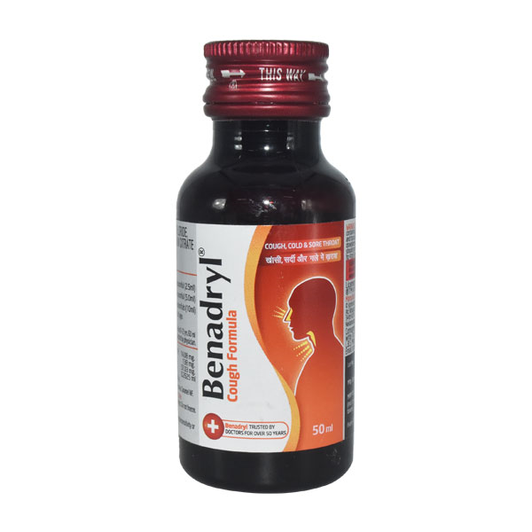 BENADRYL COU(FOR) SYP 50ML