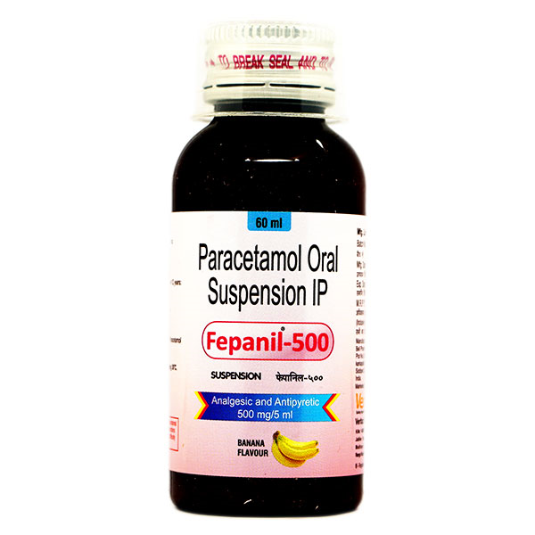 FEPANIL 500 SUSPENSION 60ML 60ML