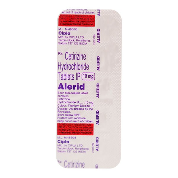 ALERID TABS 10'S