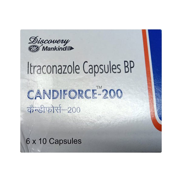 CANDIFORCE 200MG CAPS 10S