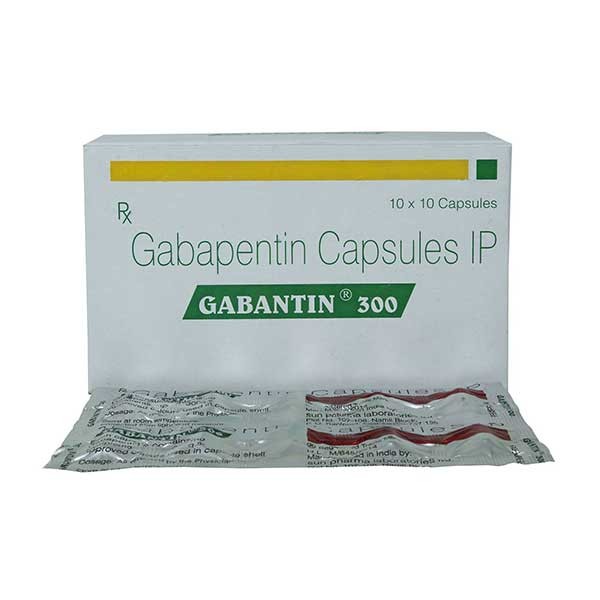 GABANTIN 300MG CAPS  10`S