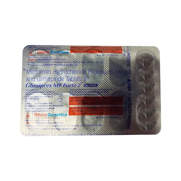 GLIMIPREX MF2 FORTE TAB`S  1X10`S