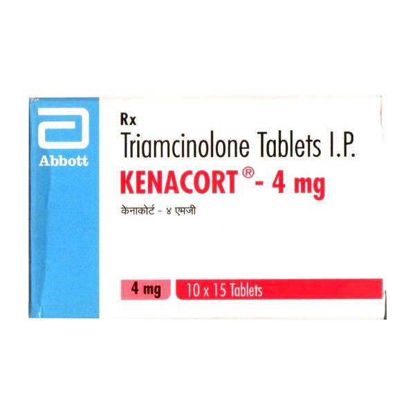 KENACORT 4MG TABS  10`S 10'S