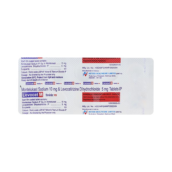 LEVOCET M TABLETS  10`S