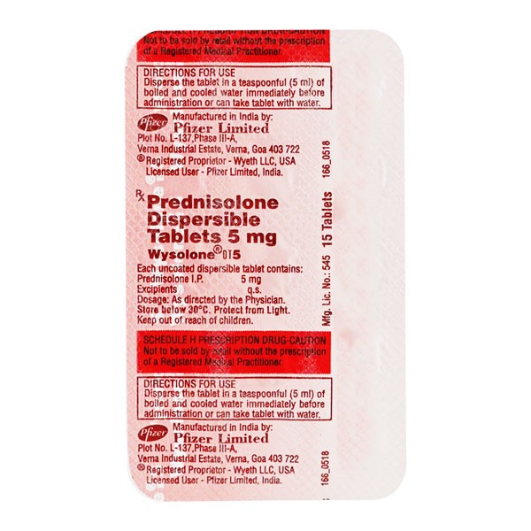 WYSOLONE 5DT TABS 