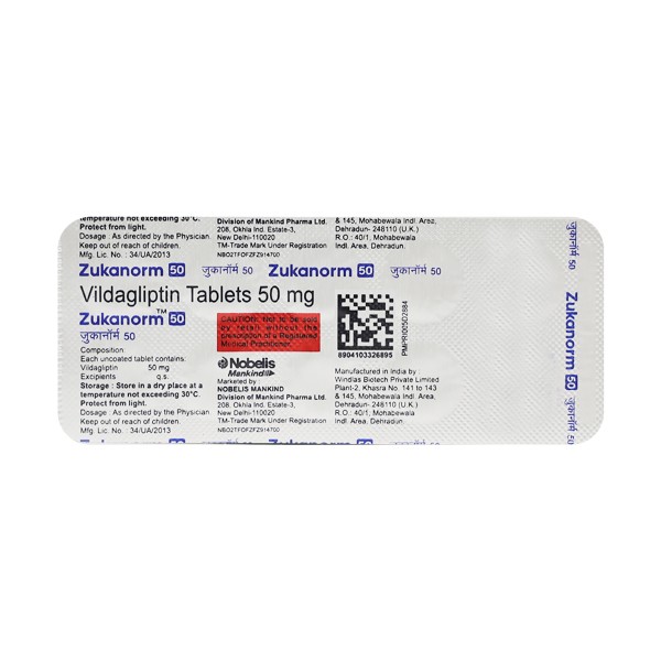 ZUKANORM 50MG TAB 10S